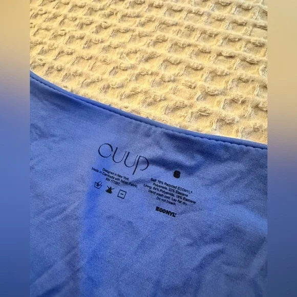 NEW Cuup The Tap Swim Bikini Bottoms Iris Blue Size Full Coverage XXL (6) NWT - Picture 6 of 6